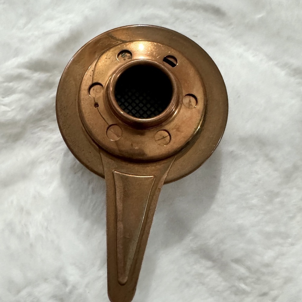 Perk Copper Swiss Made Fesk Alcohol Fondue Pot Burner Warmer 70’s MCM Vintage